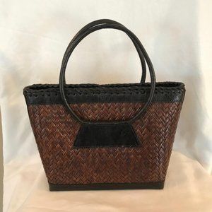 Vintage Women's Wicker Purse